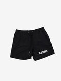 Costume Uomo "TI SOFFRO" Nero con Scritta Fluo